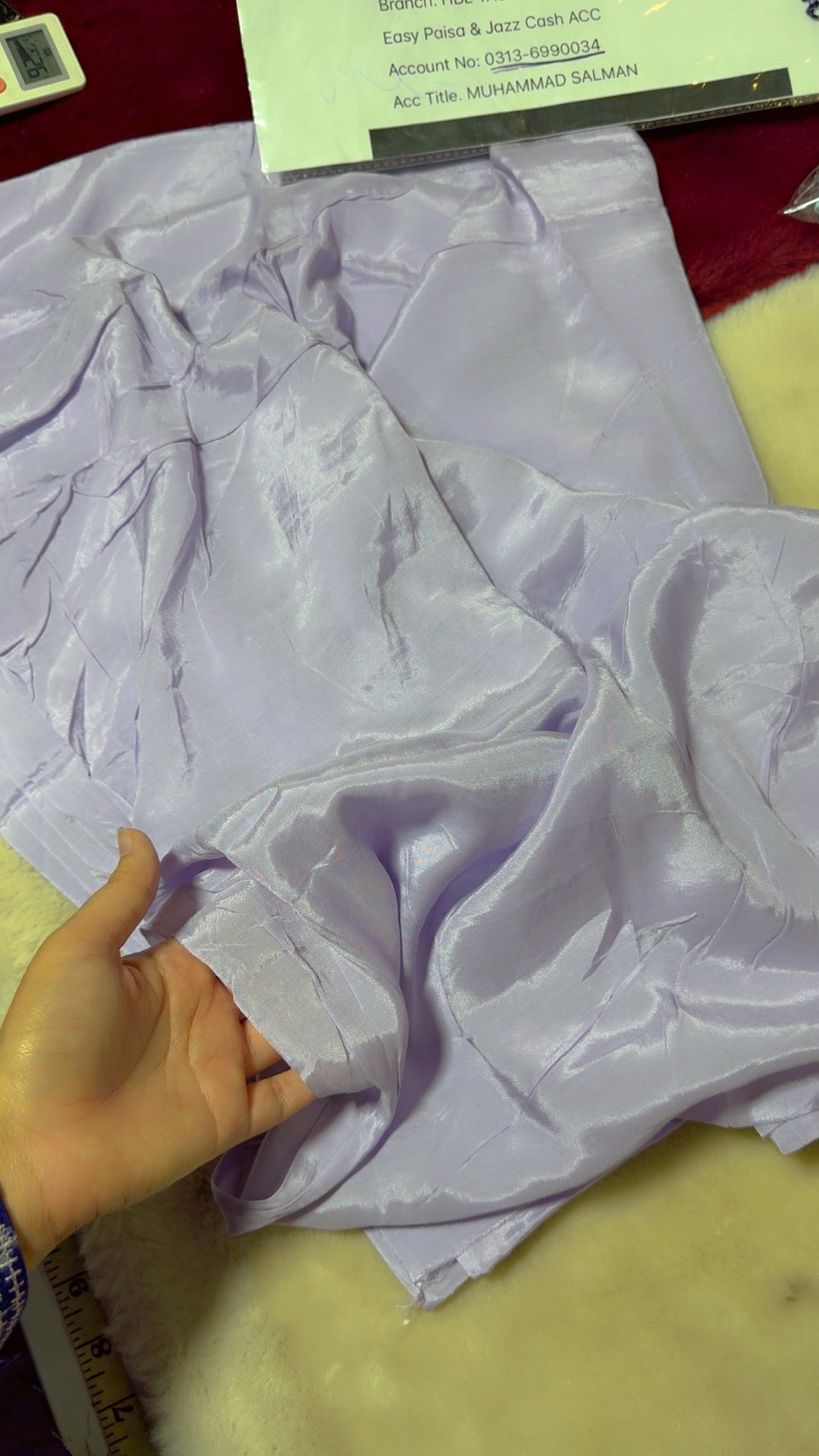 Sana safinaz cotton silk 2pc lilac