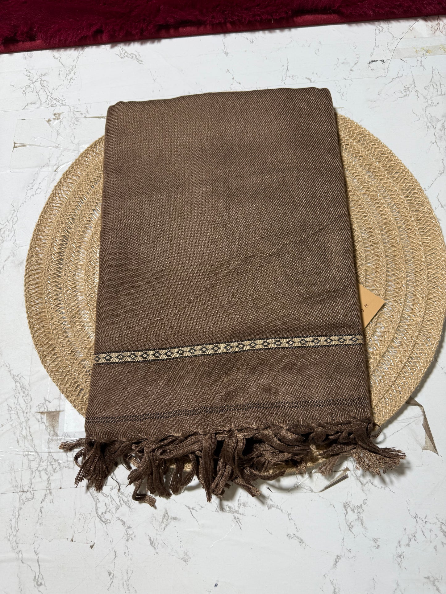 Gents woolen big size shawl code A114