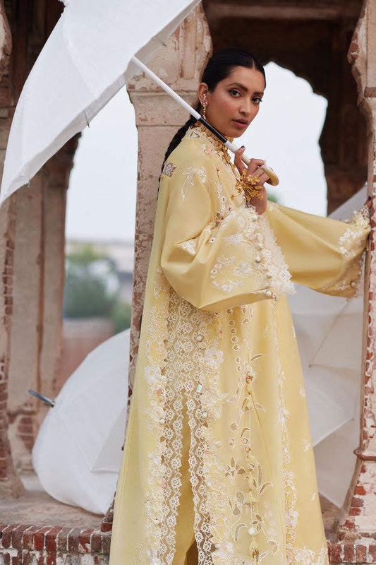 Elan luxury embroided lawn 3pc