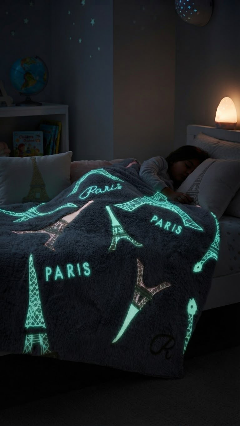 Glow up ( light gray Paris) summer AC blankets (5.5*6.5)