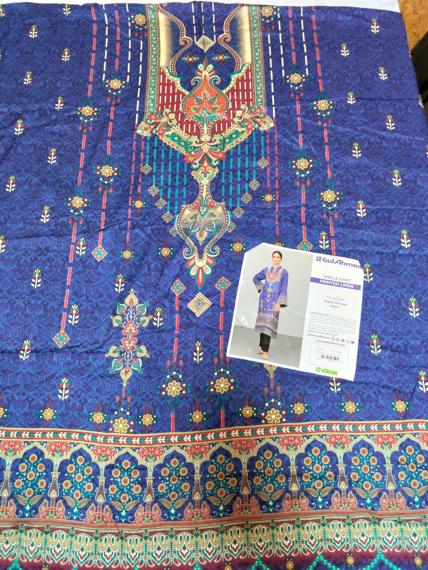 Sale printed linen shirt