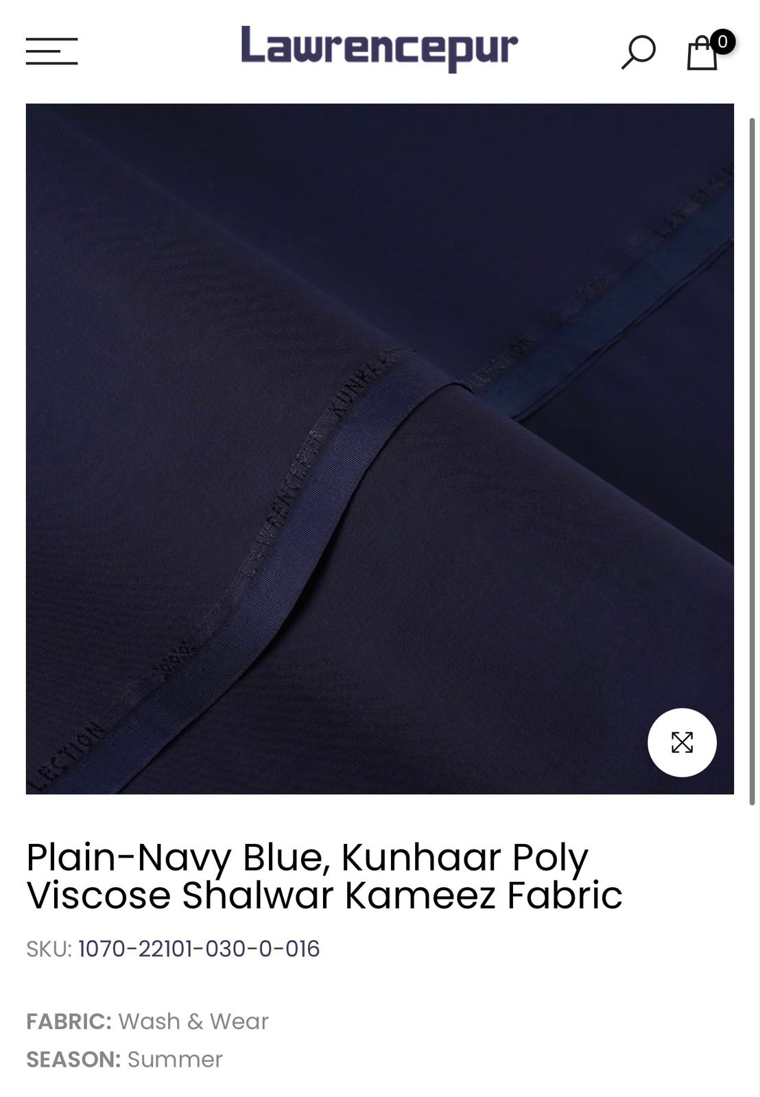 💯% Original shade 10
*Lawrencepur KUNHAAR*
Premium Quality Wash & wear