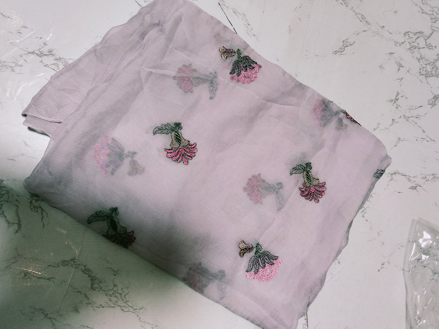 Sale breeze embroided pure chiffon dupatta