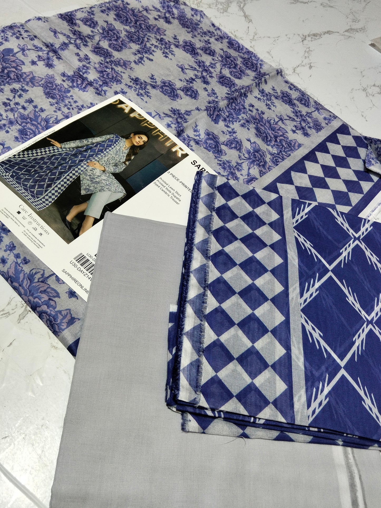 Sale printed lawn 3pc