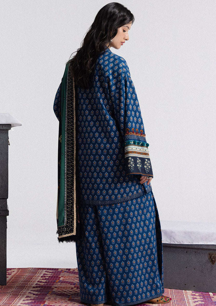 Coco prints by Zara shahjhan ANIKA -3A printed linen 3pc