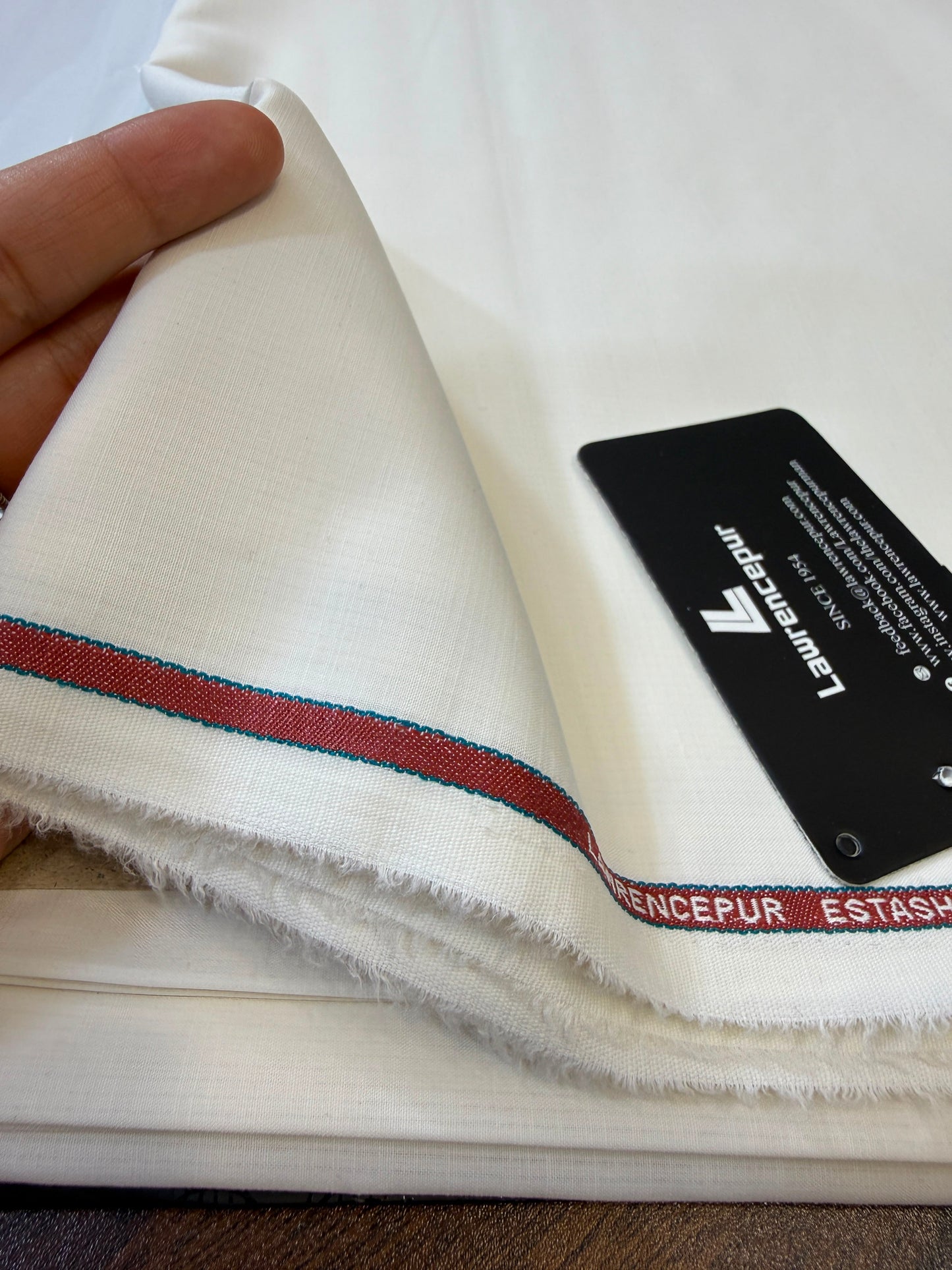Lawrence pur gent's suit 4 season wash n wear( estash premium blend)06
