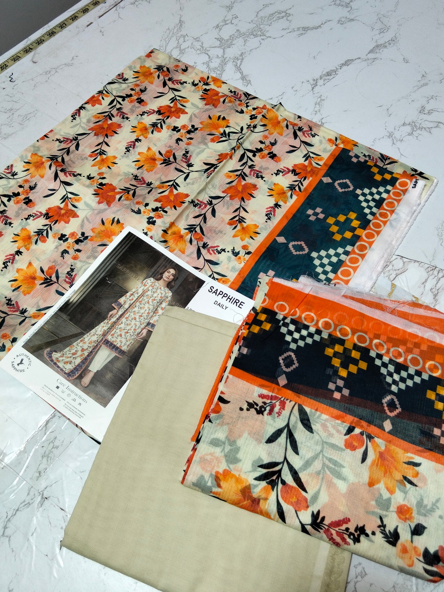 Sale printed lawn 3pc