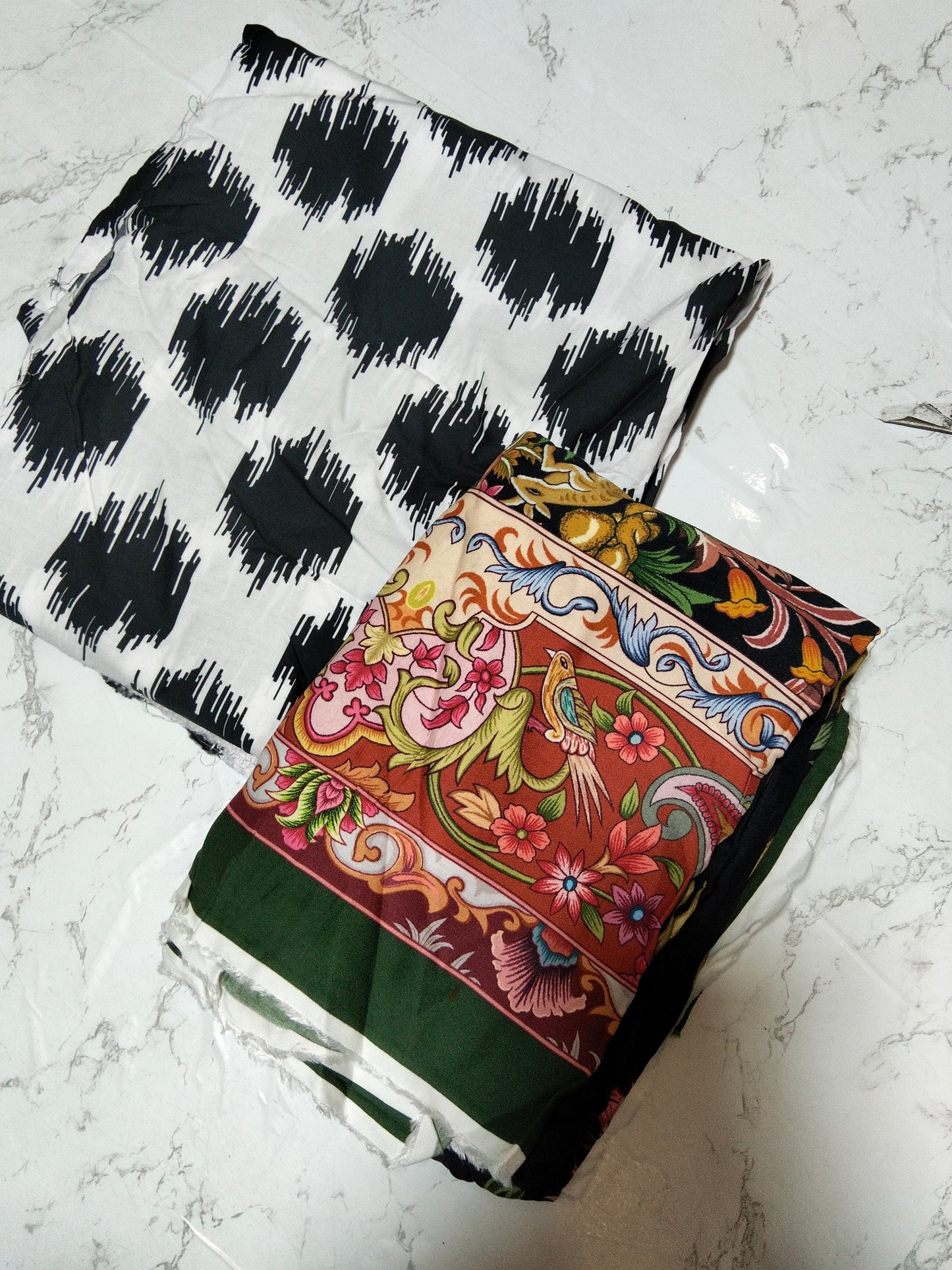 Jazmine winter 3pc with printed shwal