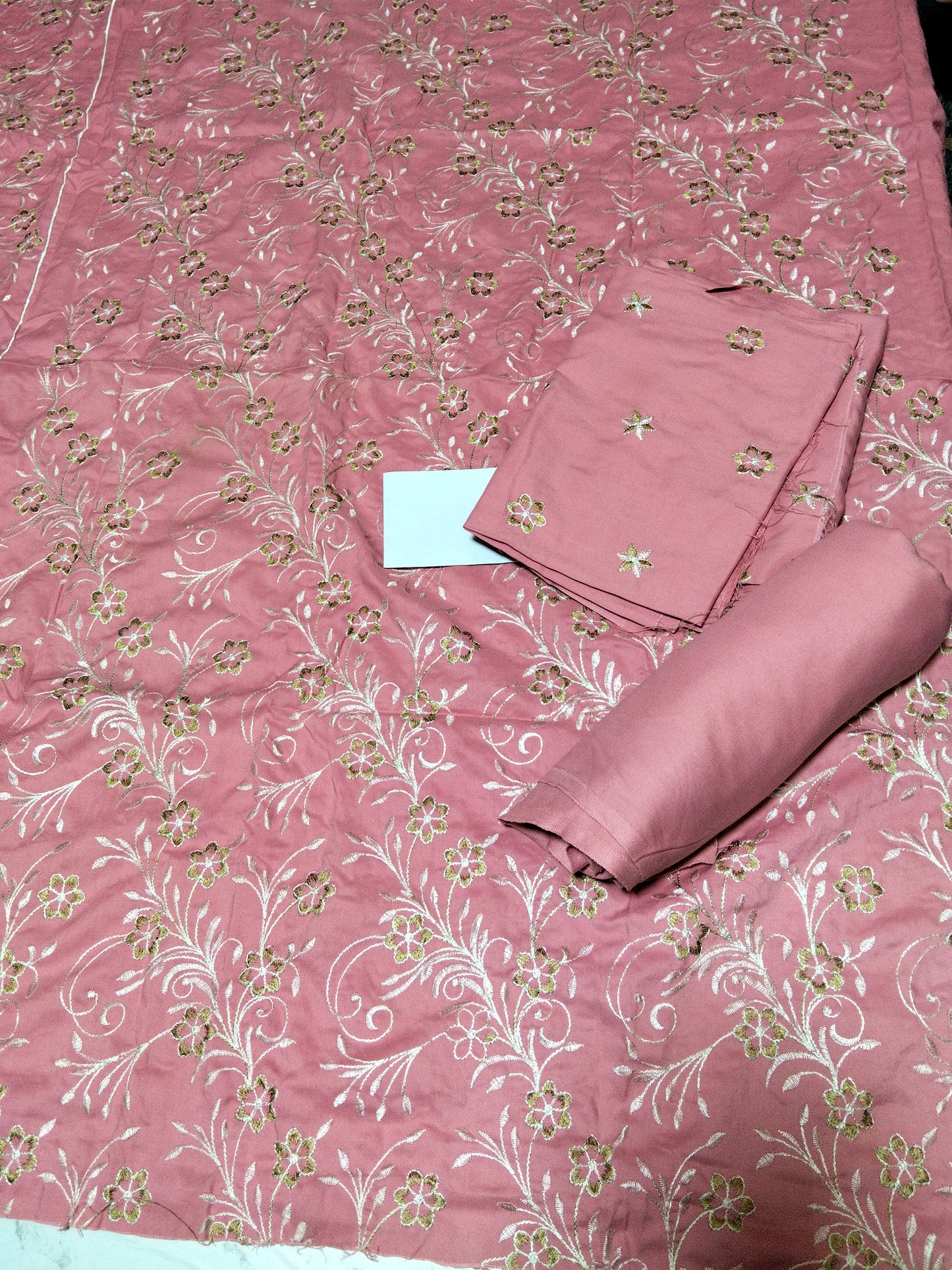 Winter luxury embroided 2pc