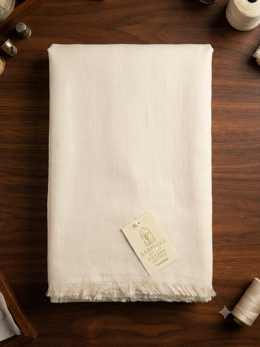 Sapphire leather georget 2pc fabric