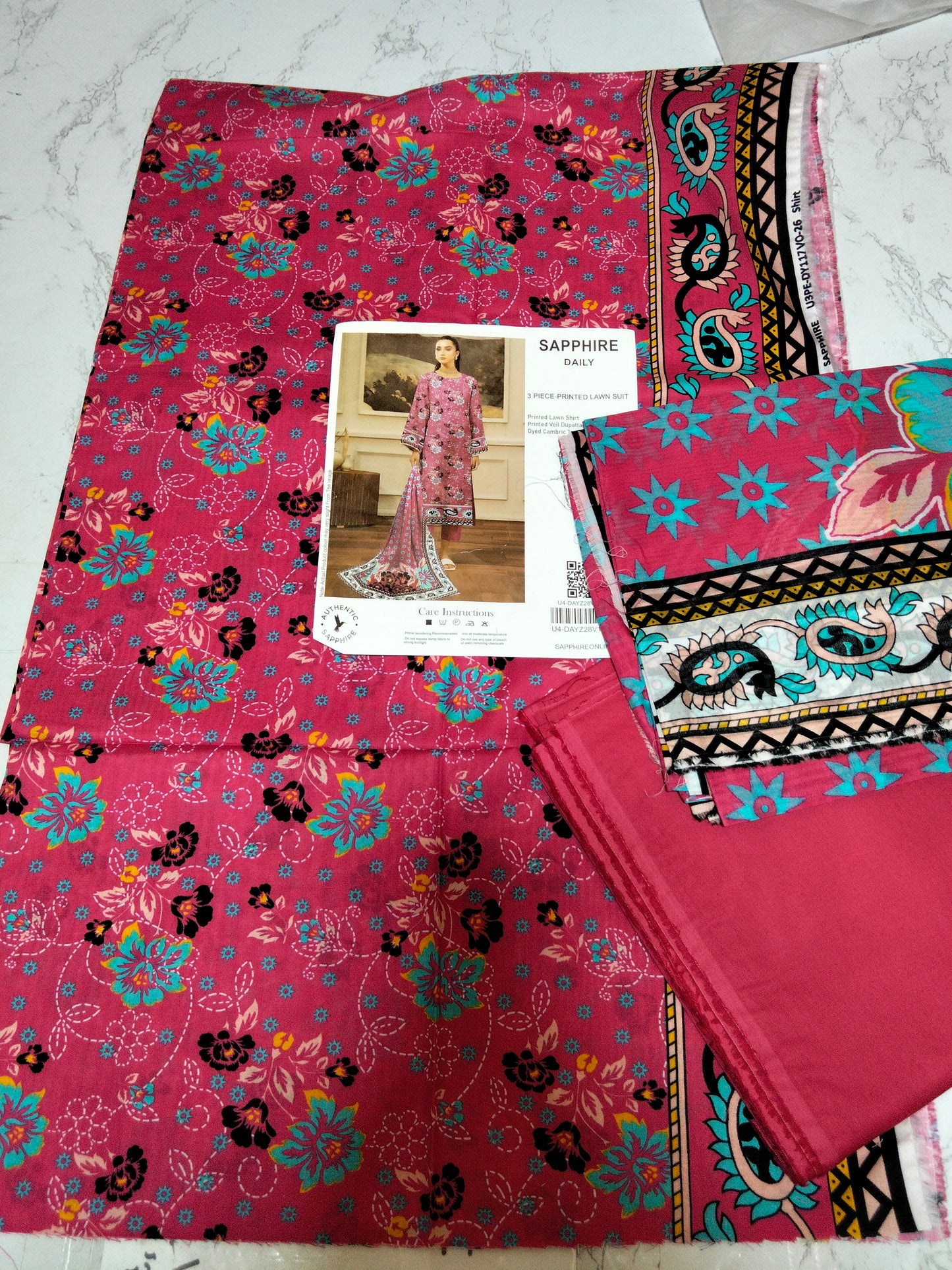 Sale printed lawn 3pc