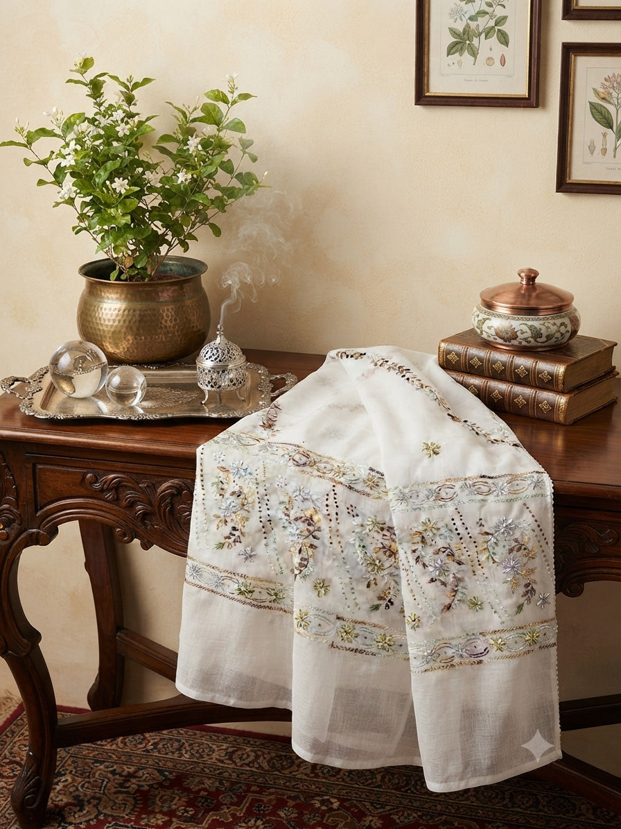 Sale hand embroided shawl