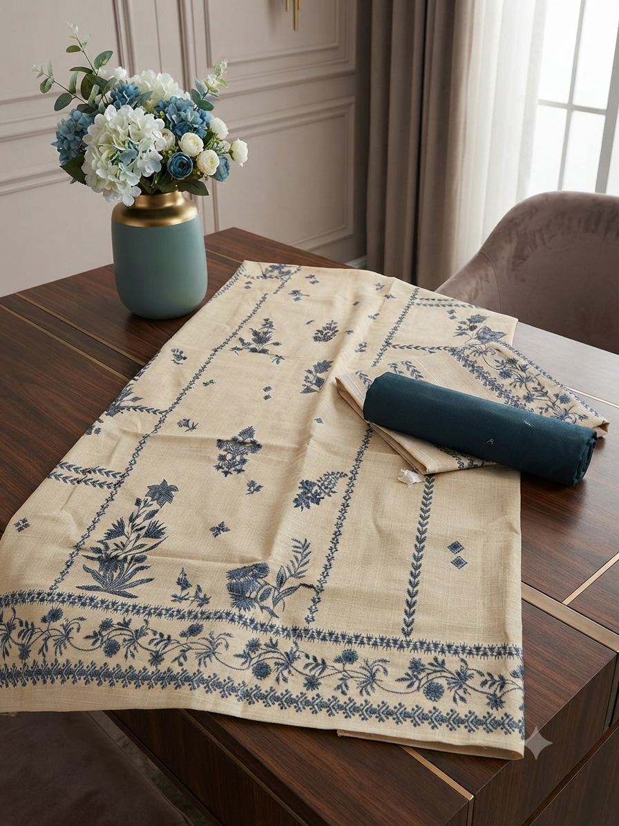 Sale Sana Safinaz printed khadar 2pc shirt and trouser
