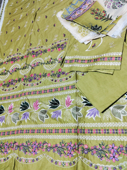 Sale Nureh (Lawn) Embroided 3pc
