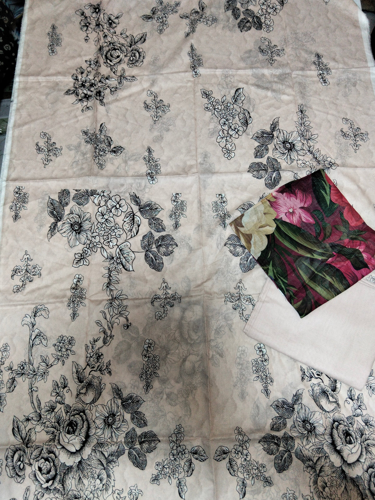 Sale Beech tree printed lawn 3Pc