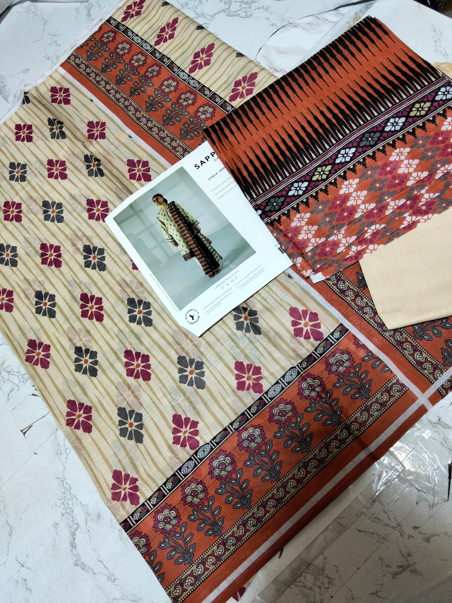 Sale Printed lawn 3pc