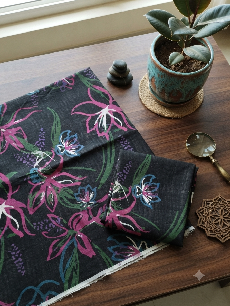 Alkaram all over Printed khaddar 2pc