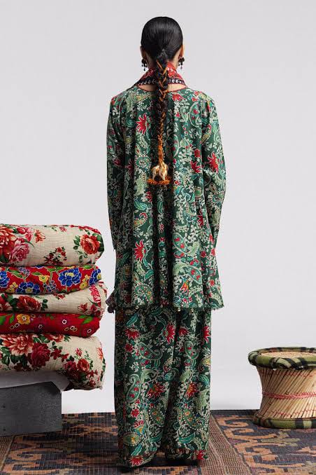 Coco prints by Zara shahjhan SOFIA -6B printed linen 3pc