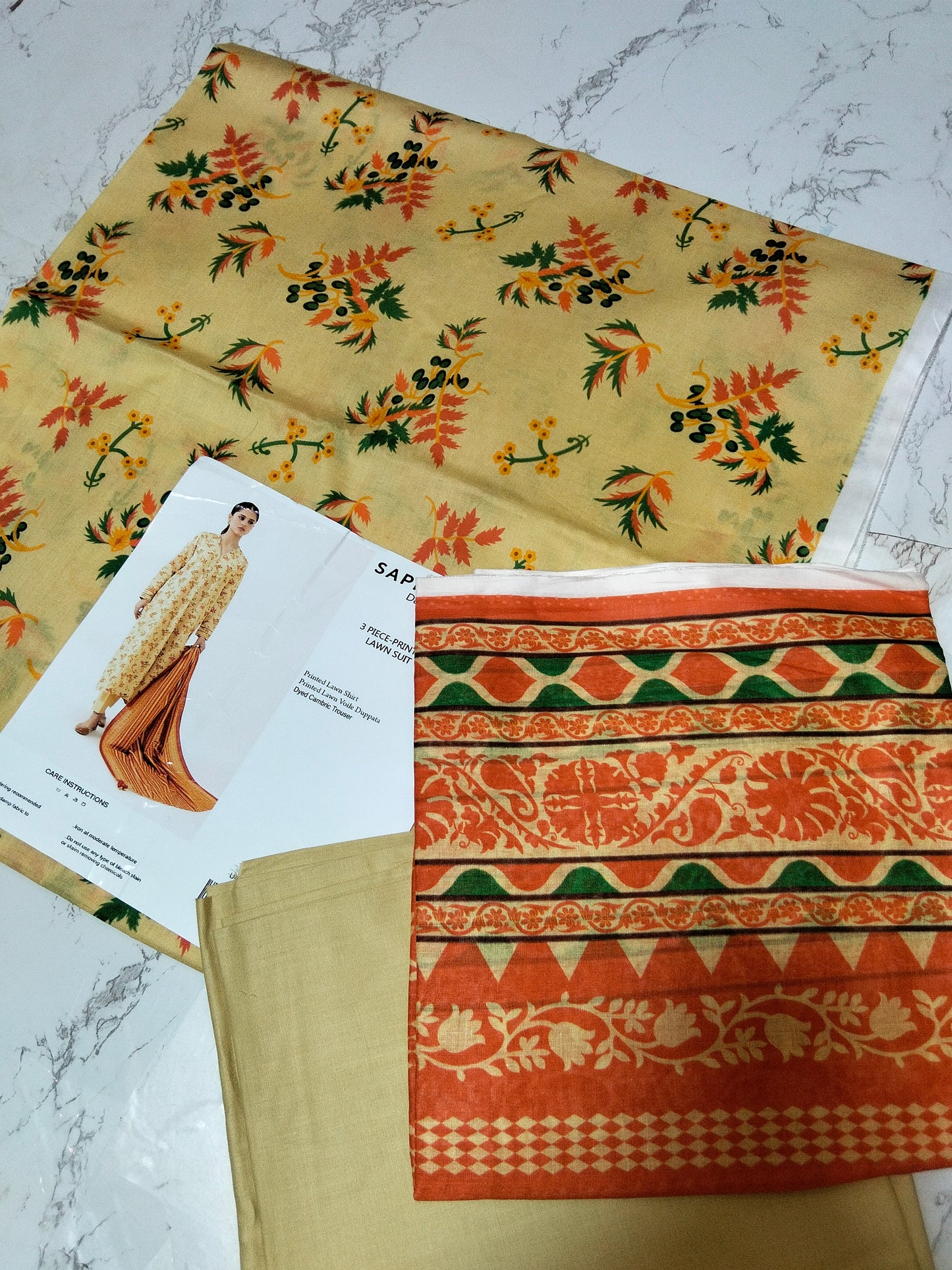 Sale printed lawn 3pc