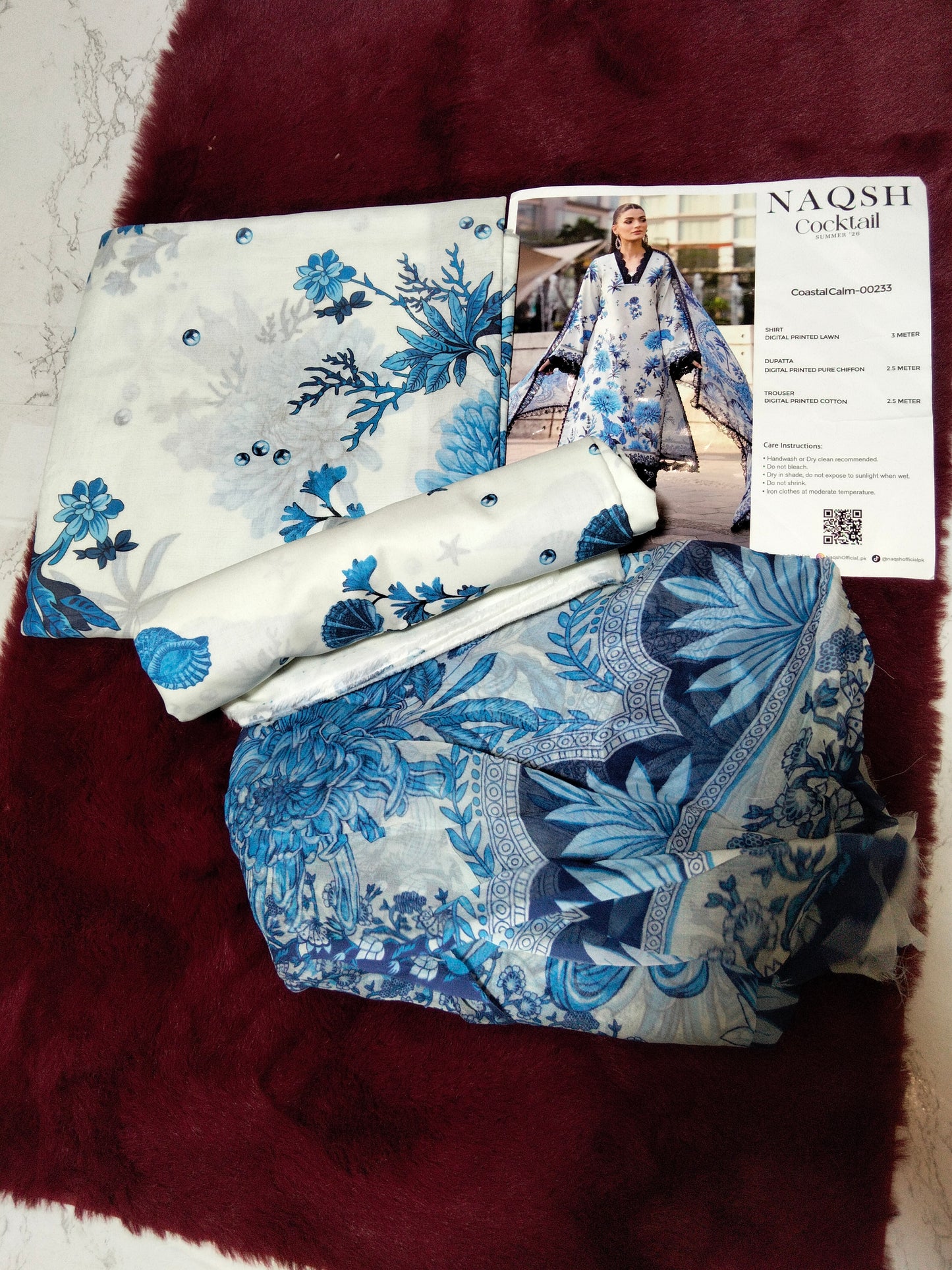 Naqsh printed lawn 3pc