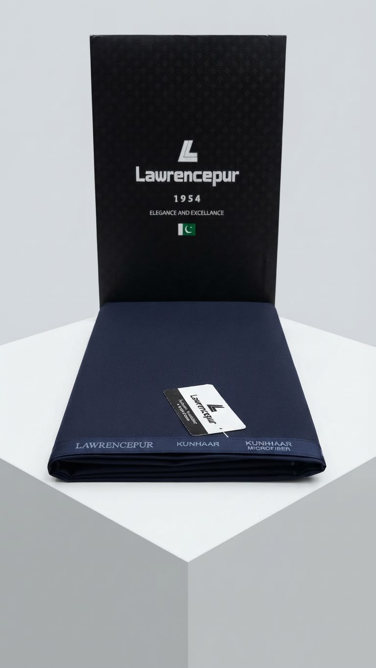 Shade 11 Lawrencepur Kunhar microfiber all season wash n wear complete suit (4meter)