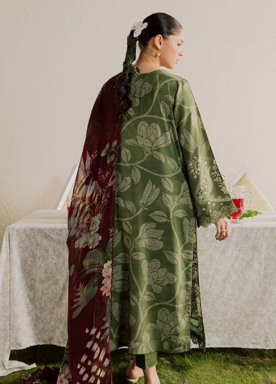 Nureh gardenia luxury embroidered 3pc
