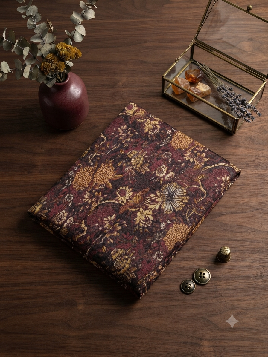Sale printed karandi fabric 3.5yard