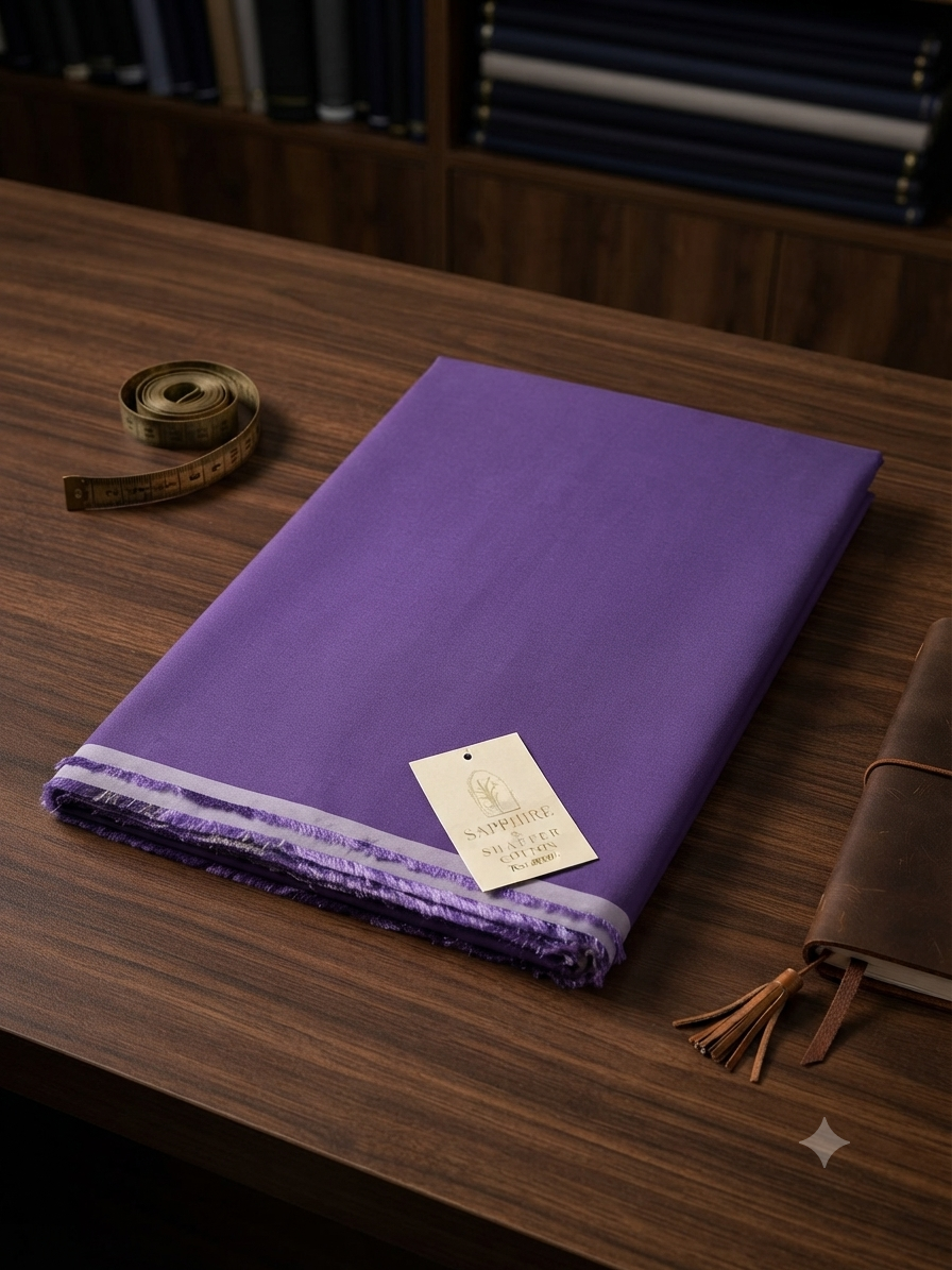 Sapphire viscose cotton silk 2 pc