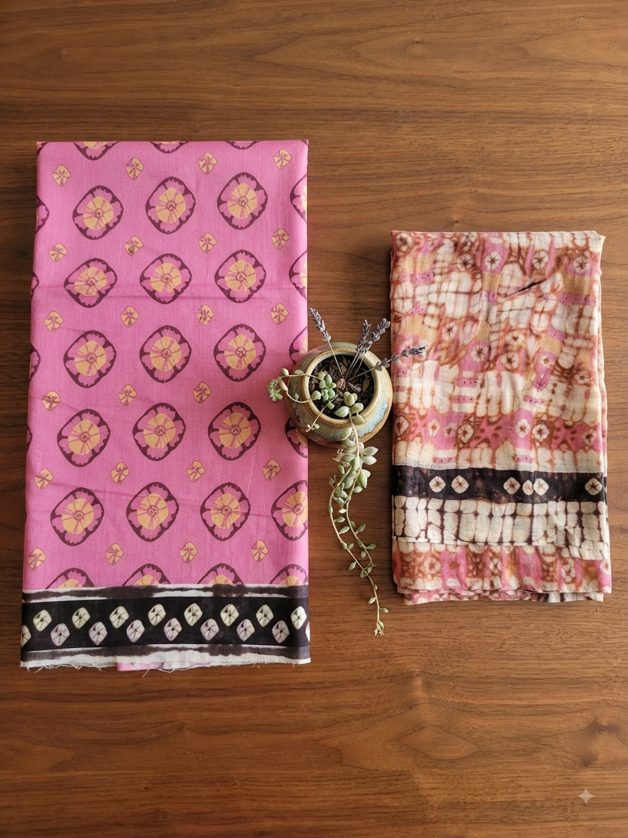 Bareeze Lawn shirt with pure chiffon duppata