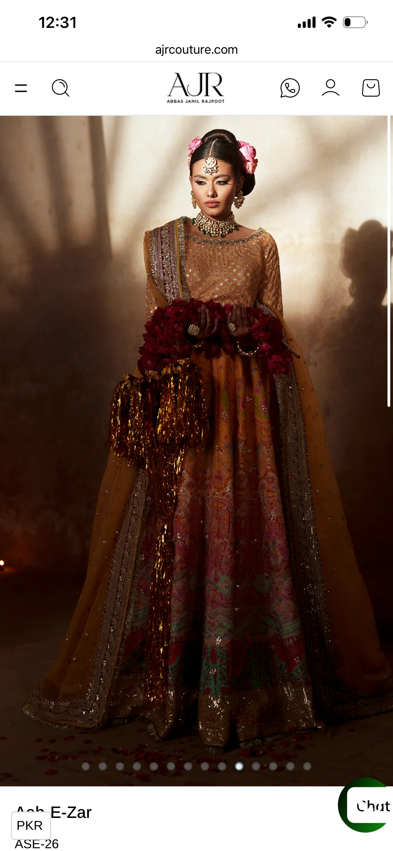 AJR luxury mehrma silk edit 3pc Abe zar