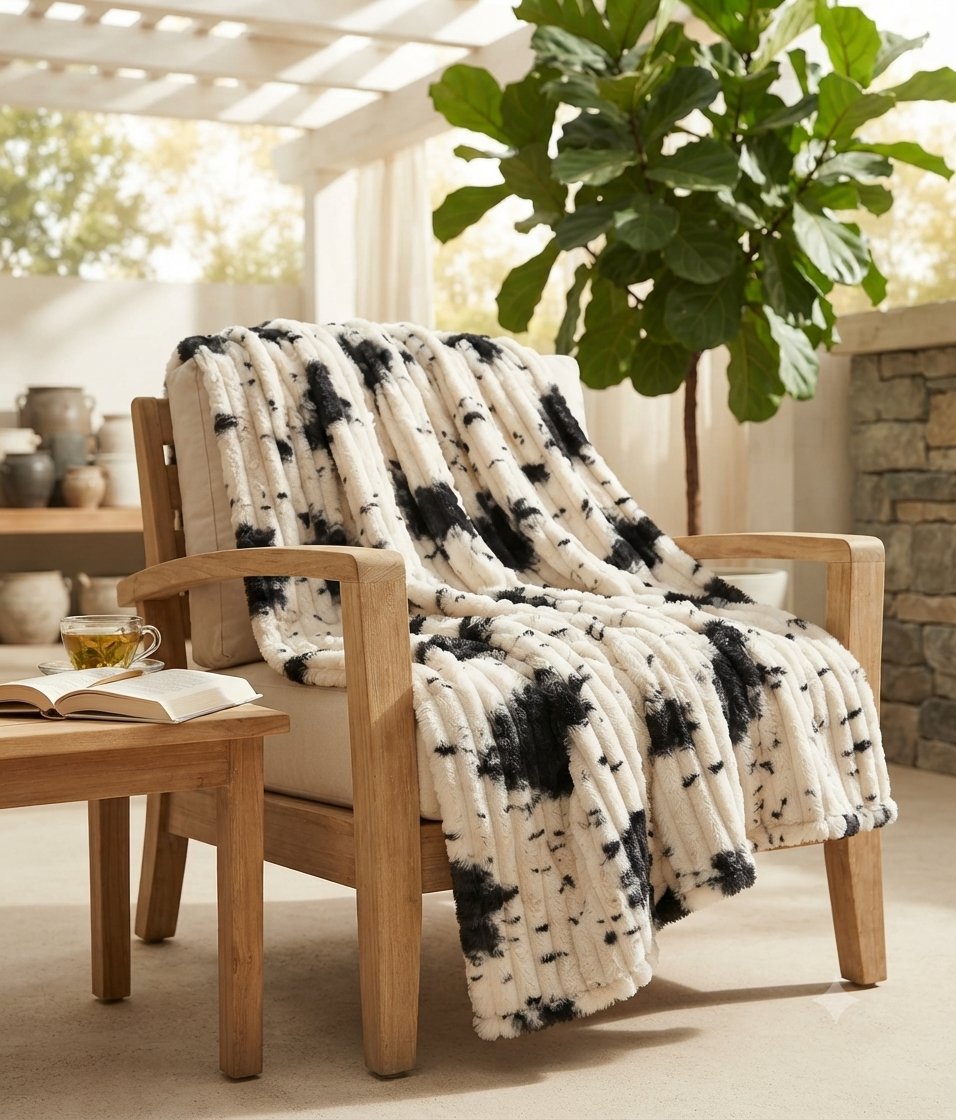 Summer fleece blanket big size