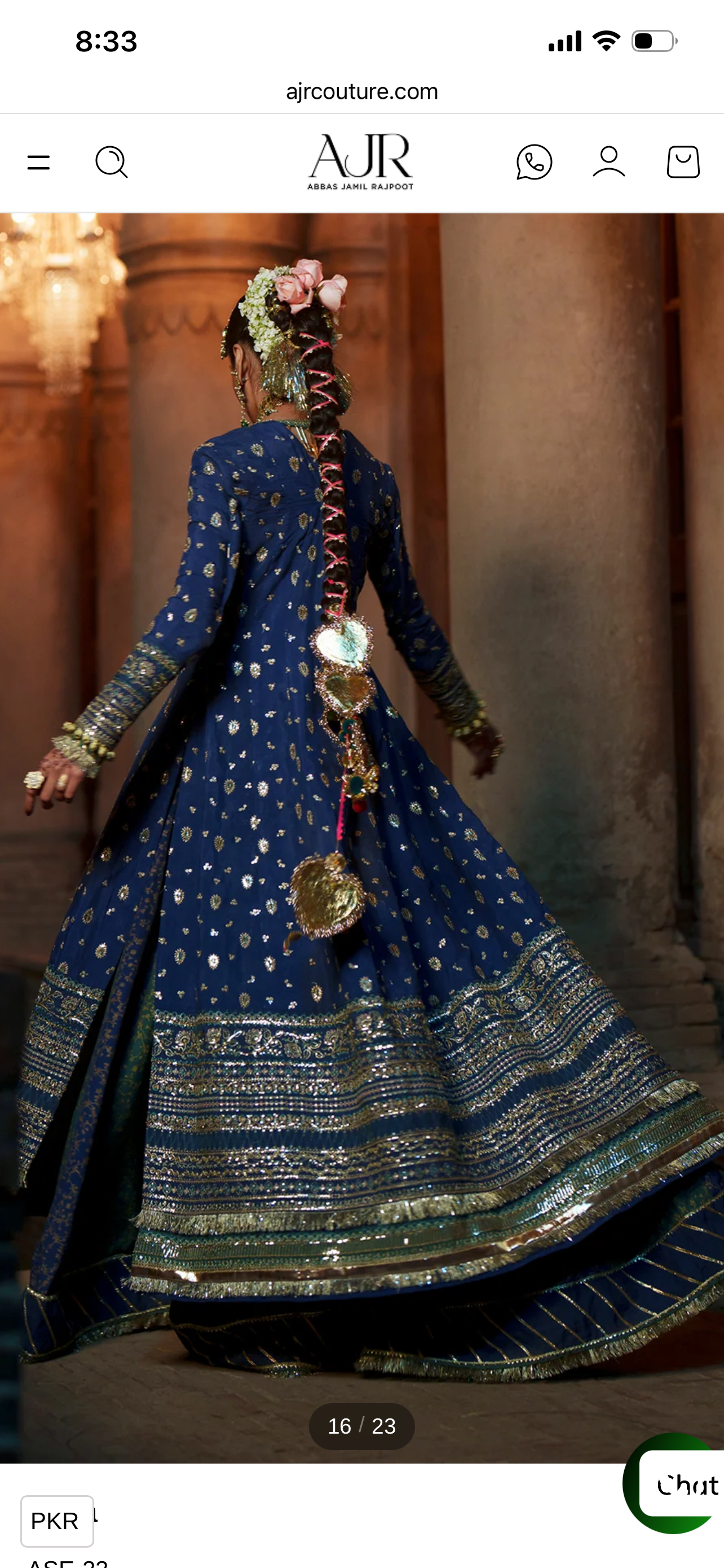 AJR luxury mehrma silk edit 3pc inara