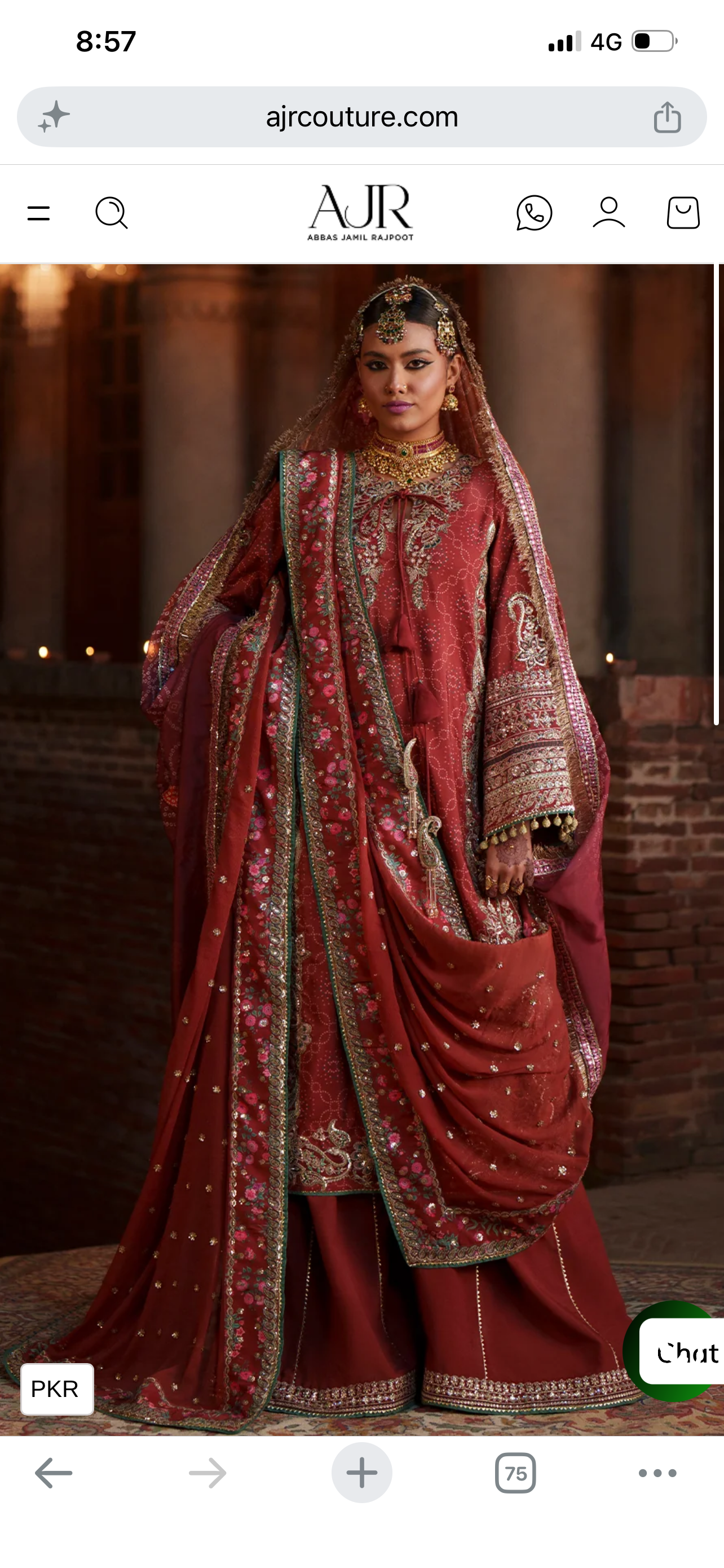 AJR luxury mehrma silk edit 3pc Anaya