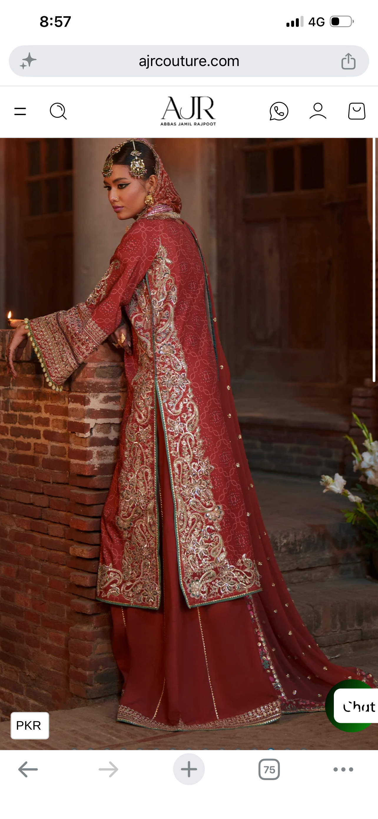 AJR luxury mehrma silk edit 3pc Anaya