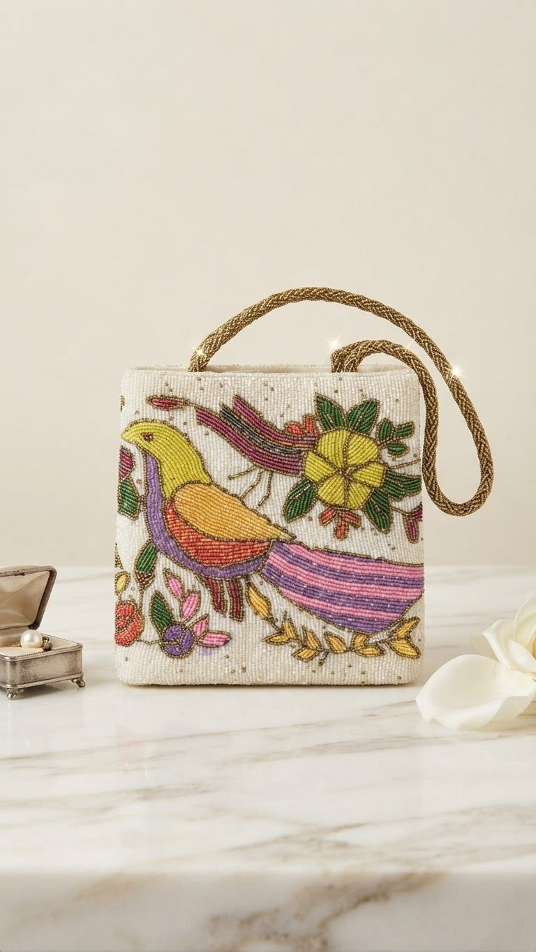 Hand made luxury hand bags  (size9*8 inch)