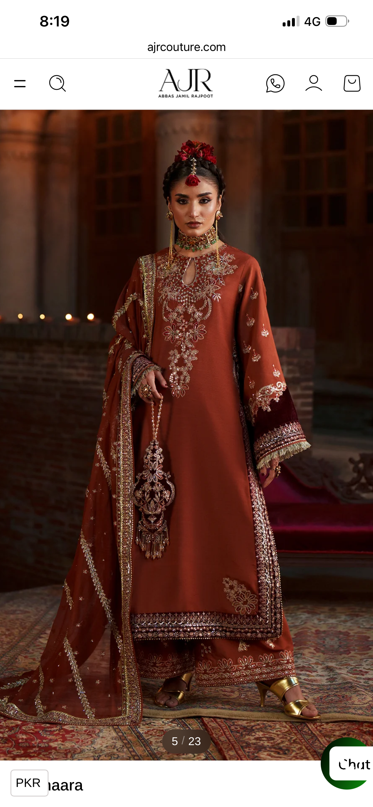 AJR mehrma silk luxury edit 3pc HUSNAARA
