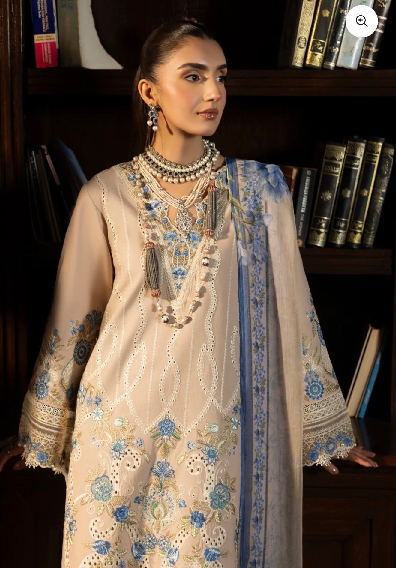 Maria b Gulmina by marwat textile luxury lawn embroided 3pc new arrival huge off