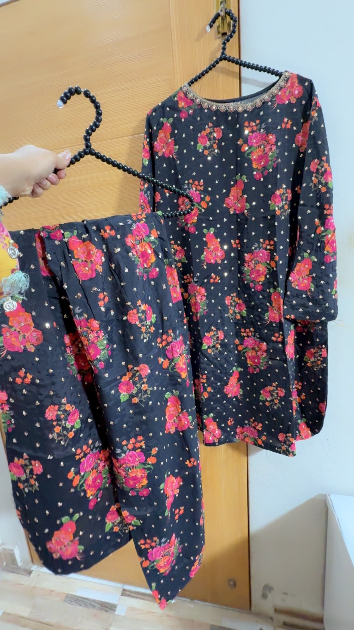 Charizma raw silk embroided formal 2pc (bfresh)