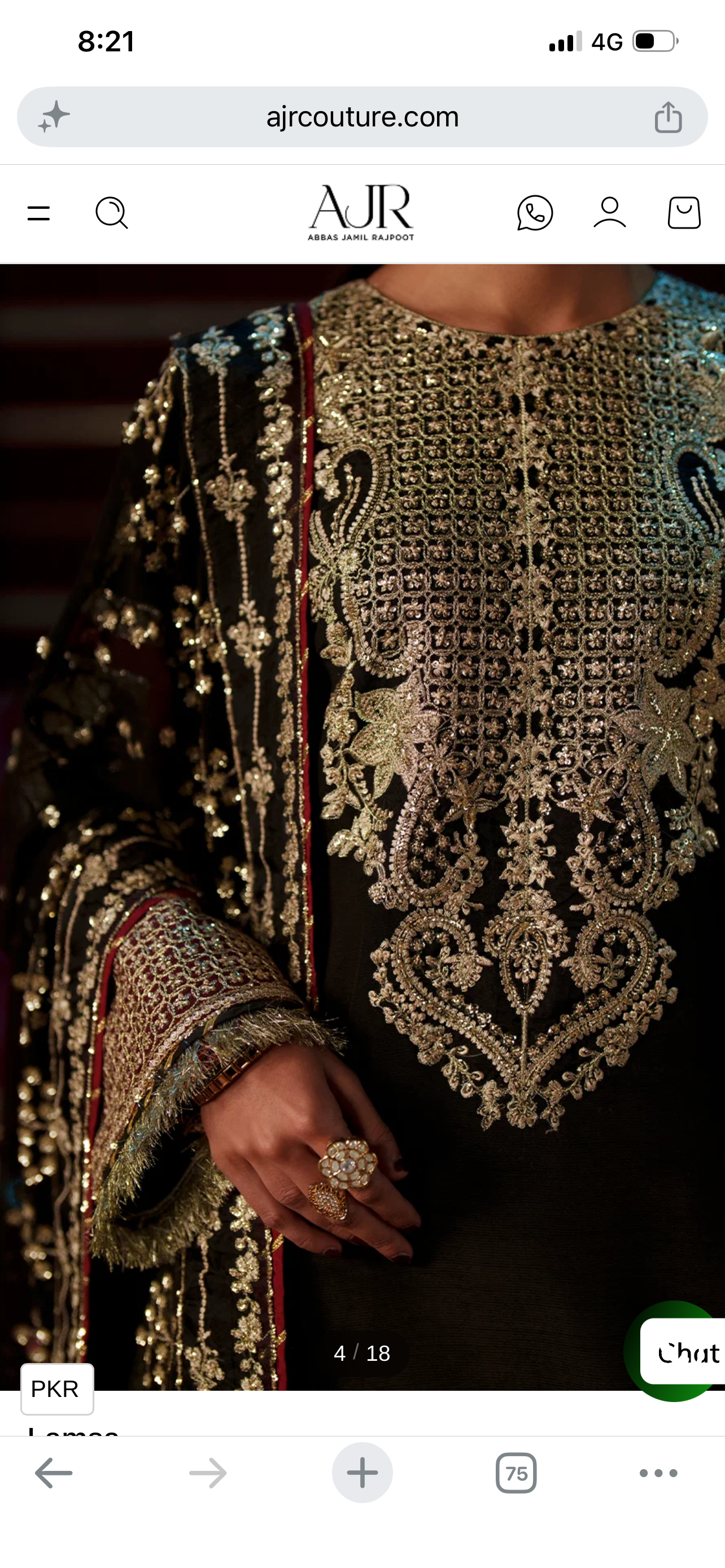 AJR luxury mehrma silk edit 3pc LAMSA