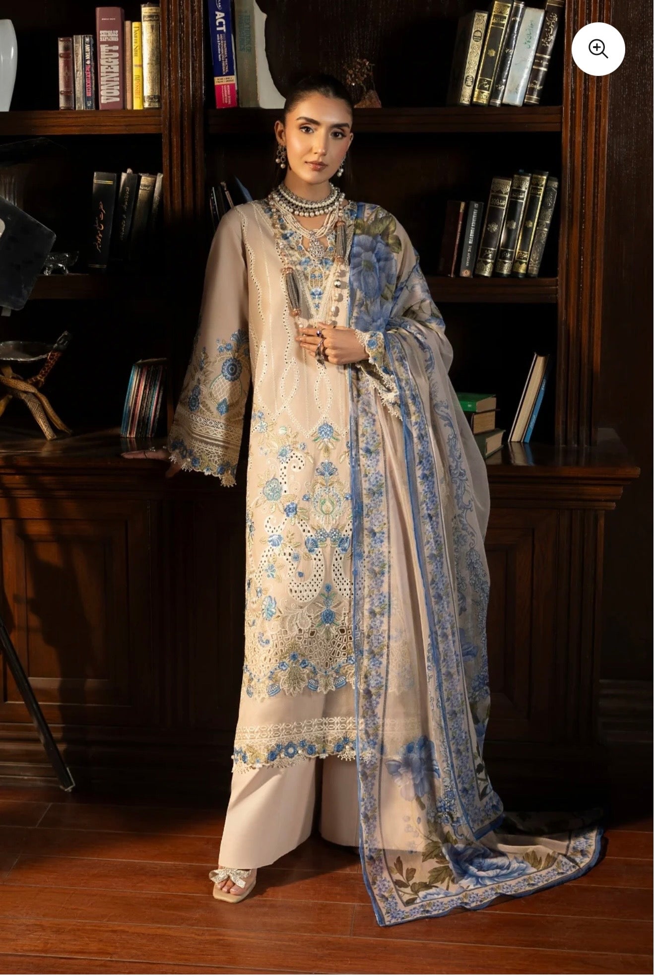 Maria b Gulmina by marwat textile luxury lawn embroided 3pc new arrival huge off