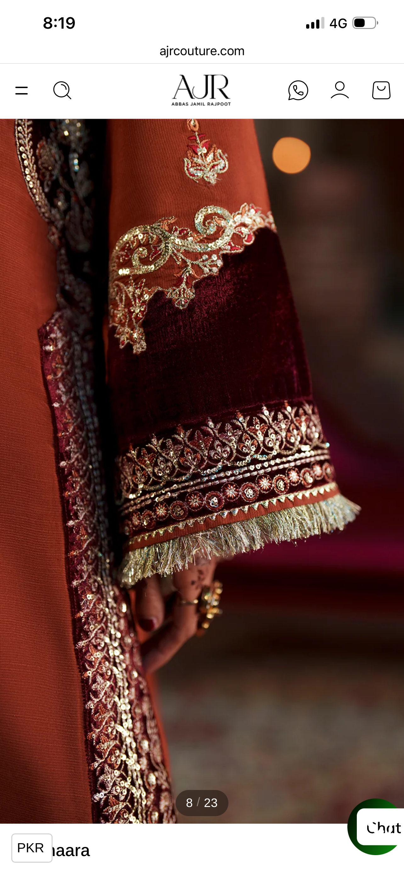 AJR mehrma silk luxury edit 3pc HUSNAARA