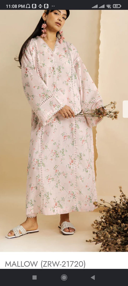 Zaha by elan code c printed lawn 2pc biggest sale unstitched