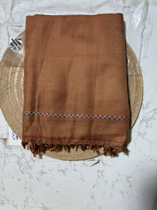 Gents woolen big size shawl code A122