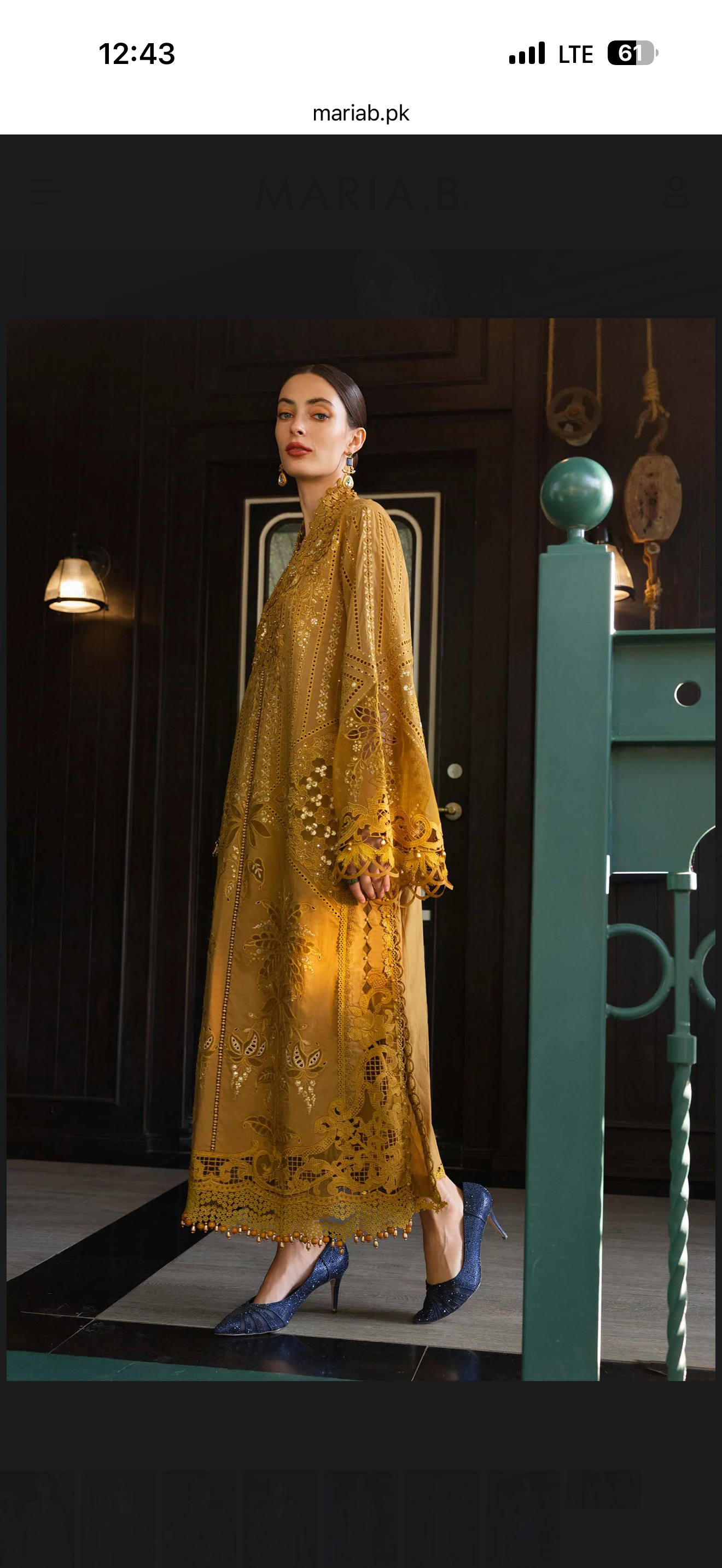 Maria b luxury embroided lawn eid arrival 2026