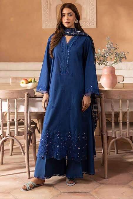 Zellbury lawn embroided 2pc