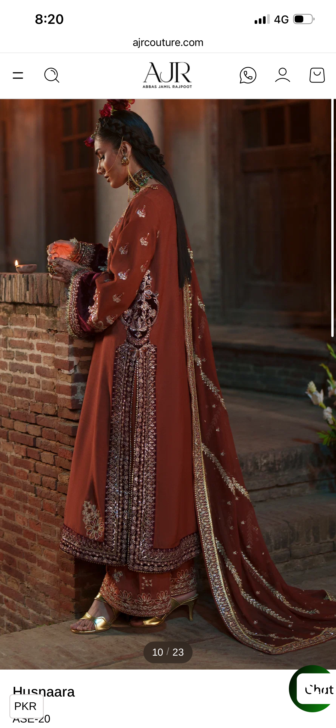 AJR mehrma silk luxury edit 3pc HUSNAARA