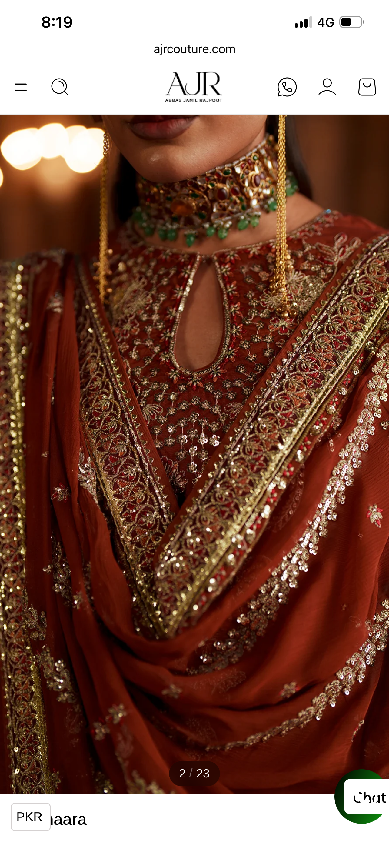 AJR mehrma silk luxury edit 3pc HUSNAARA