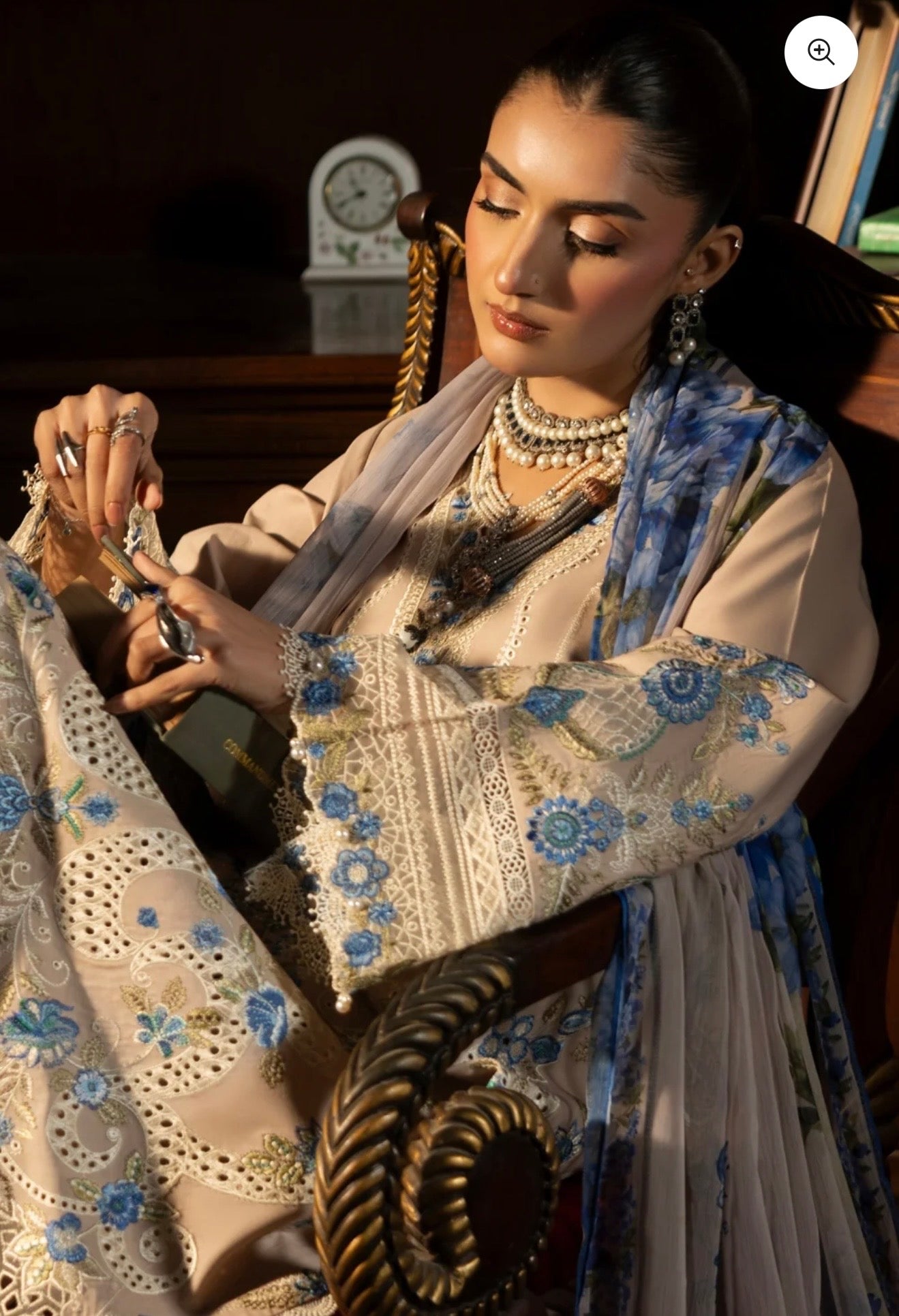 Maria b Gulmina by marwat textile luxury lawn embroided 3pc new arrival huge off