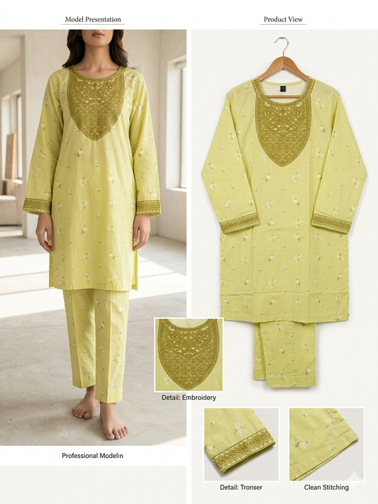 Baroque embroided lawn shirt trouser clearance SALE