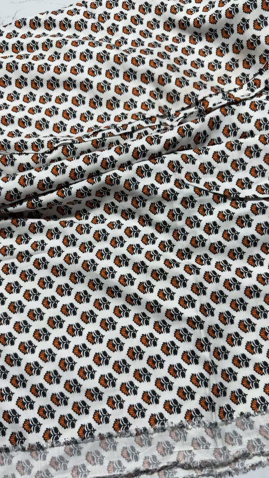 Mix brand allover printed linen 2pc
